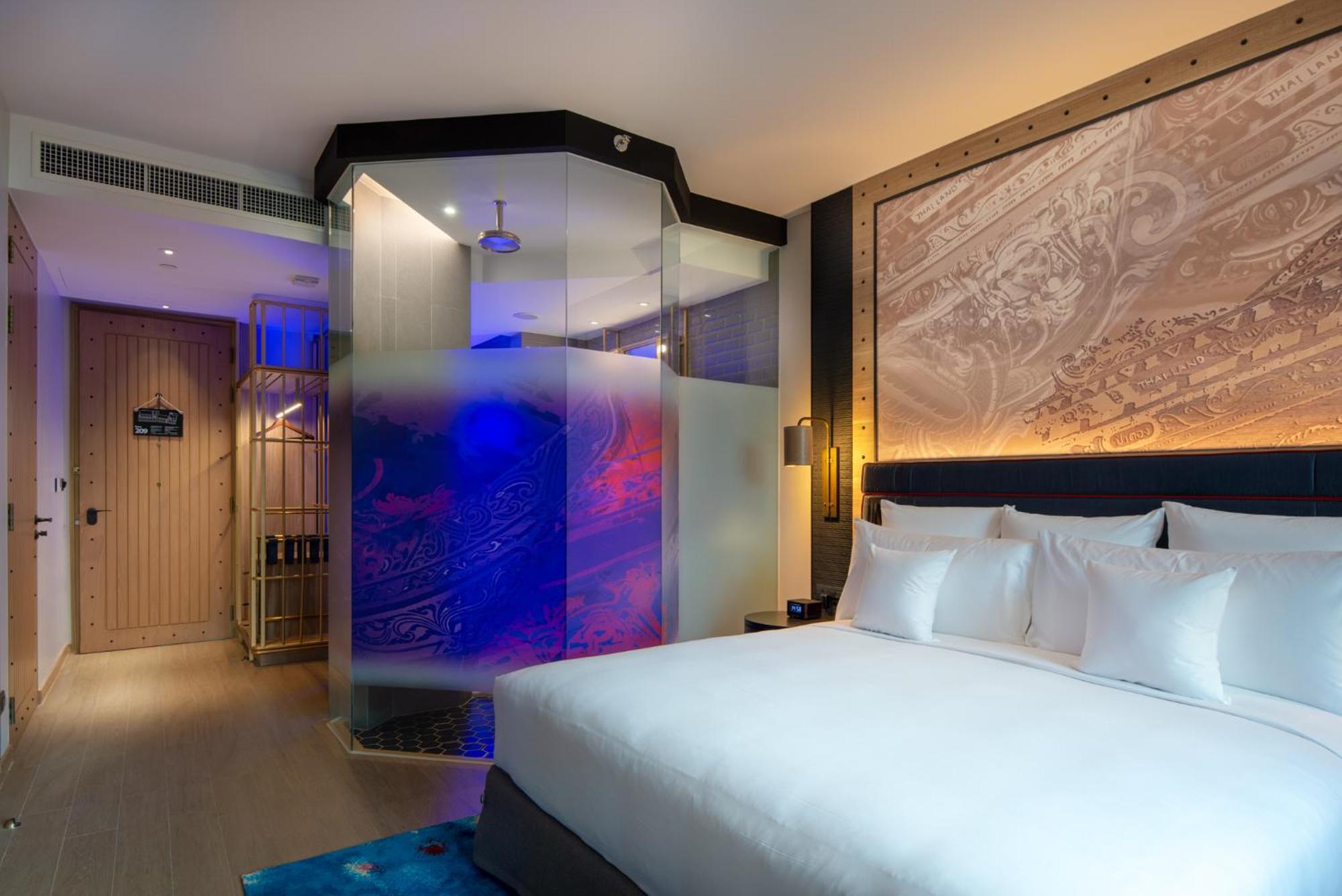 Standaard King Kamer met Uitzicht op Stad